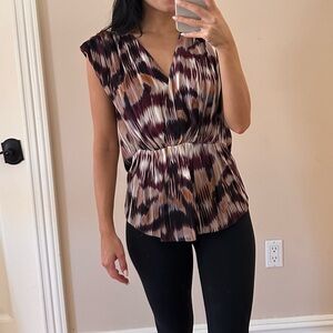 REISS Woman’s Short Sleeve Blouse